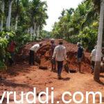 ತೋಟಕ್ಕೆ ಮಣ್ಣು ಹಾಕಲು ಸಿದ್ದತೆ