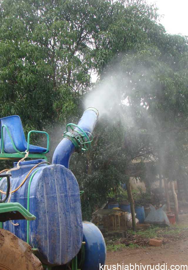 ಸಿಂಪರಣೆ ಯಾವಾಗಲೂ ಇಬ್ಬನಿ ತರಹ ಇದ್ದರೆ ಒಳ್ಳೆಯದು