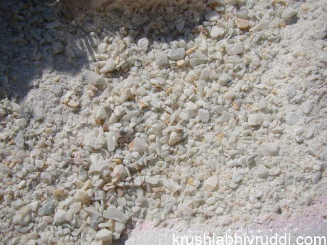 Dolomite  crushed stones